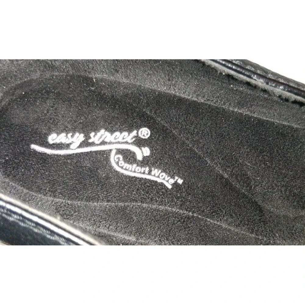 Easy Street women's Black Arturn Slip on Shoes Size 6.5 M Athletic Casual‎